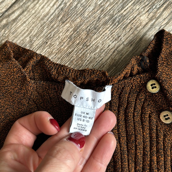 Topshop brown sweater - Picture 7 of 9